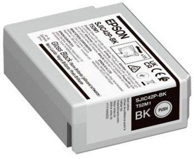 Epson SJIC42P-BK Ink cartridge for ColorWorks C4000e BK (Black) [C13T52M140]