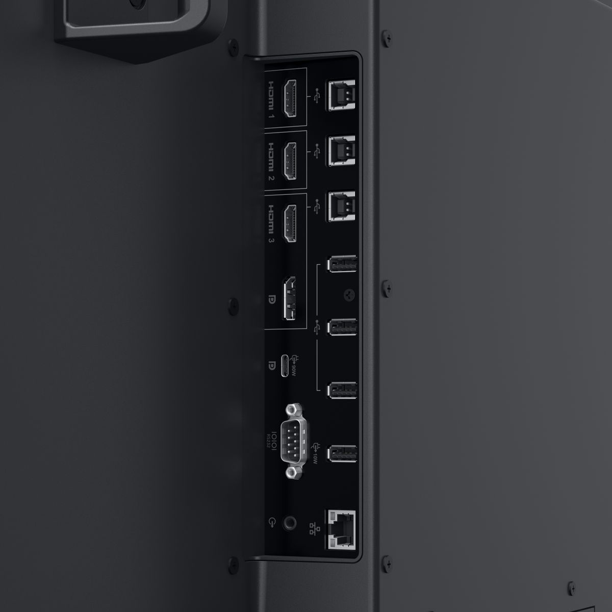 DELL P6524QT Pannello piatto interattivo 163,9 cm (64.5") LCD 350 cd/m 4K Ultra HD Nero Touch screen [DELL-P6524QT]