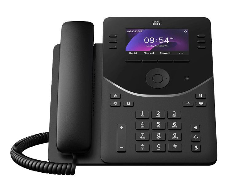 Cisco DP-9851-K9= telefono IP Nero 6 linee LCD [DP-9851-K9=]
