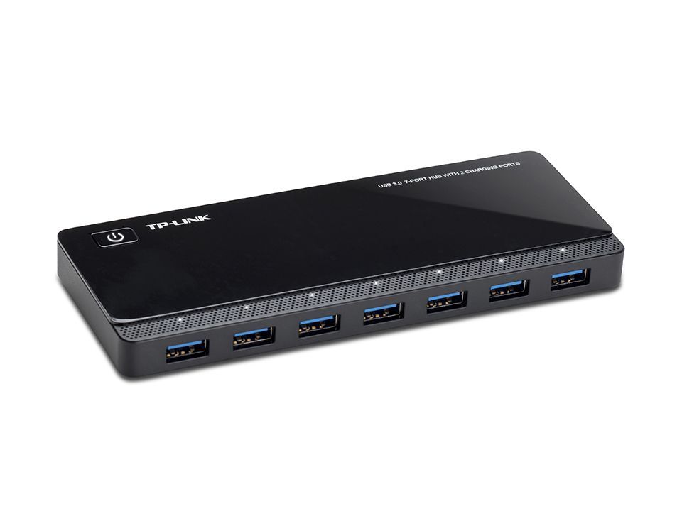 TP-Link UH720 hub di interfaccia USB 3.2 Gen 1 (3.1 Gen 1) Micro-B 5000 Mbit/s Nero [UH720]