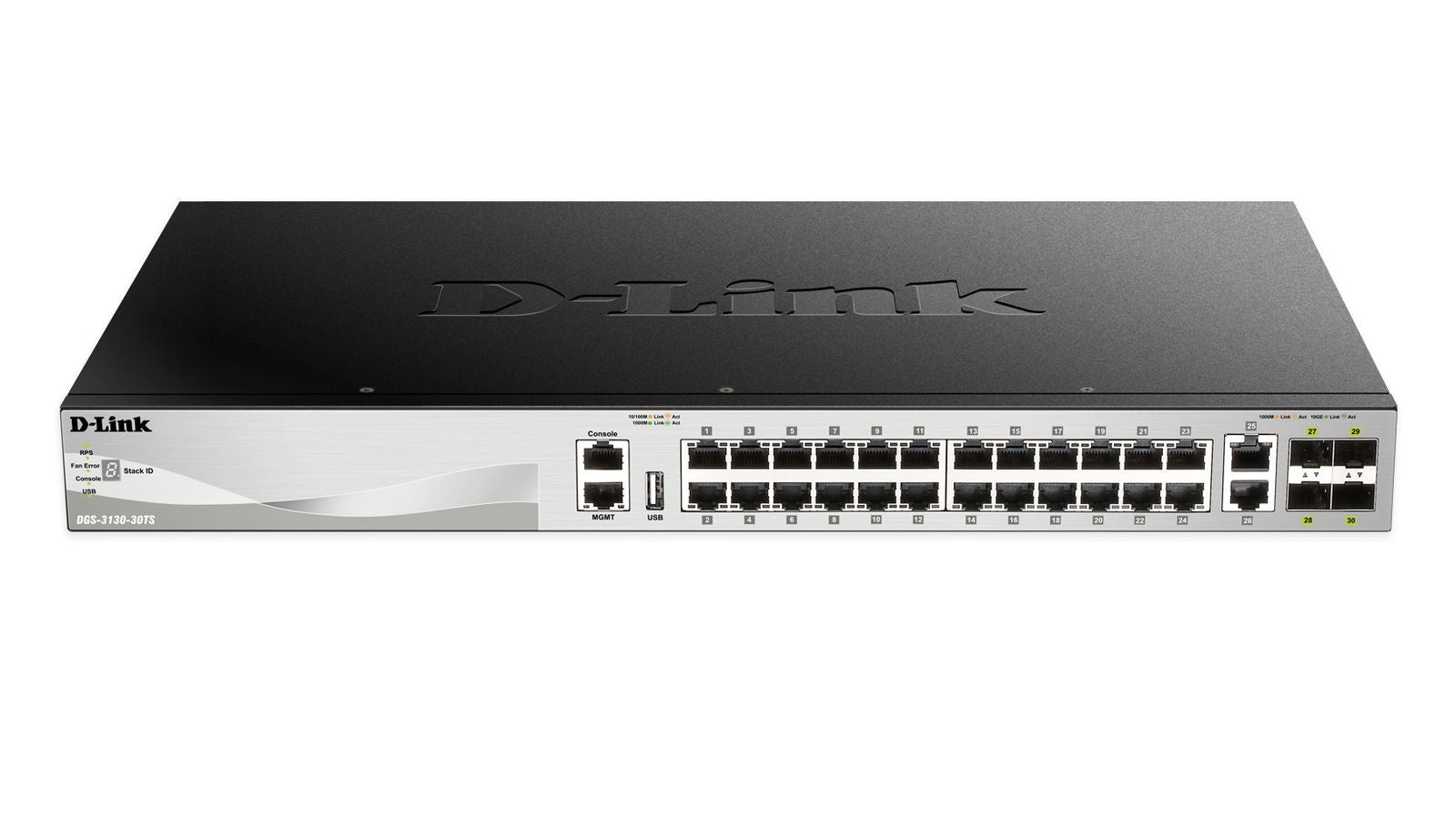 24 X 10/100/1000BASE-T PORTS LAYER 3 STACKABLE MAN [DGS-3130-30TS]