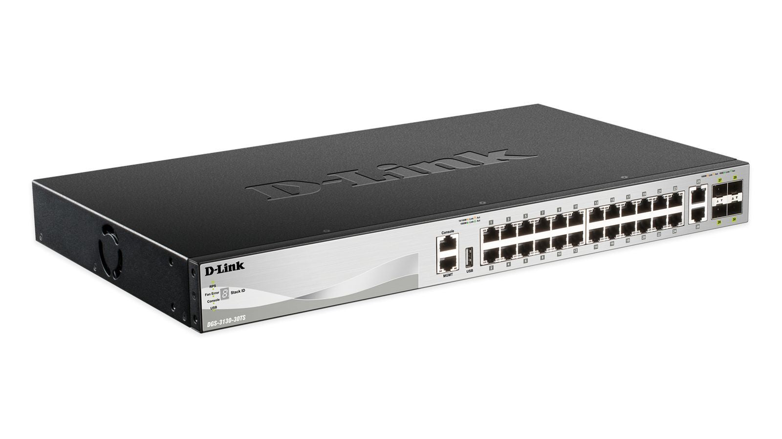 24 X 10/100/1000BASE-T PORTS LAYER 3 STACKABLE MAN [DGS-3130-30TS]