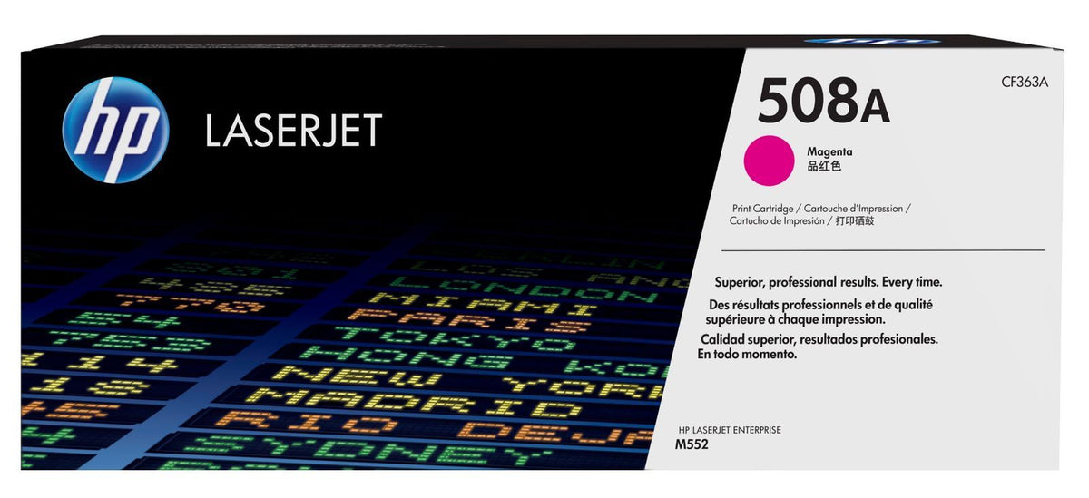 HP Cartuccia Toner magenta originale LaserJet 508A [CF363A]