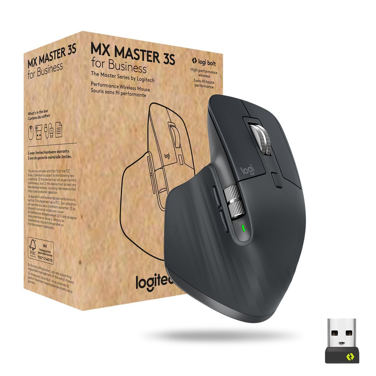 Logitech MX Master 3S for Business [910-006582]