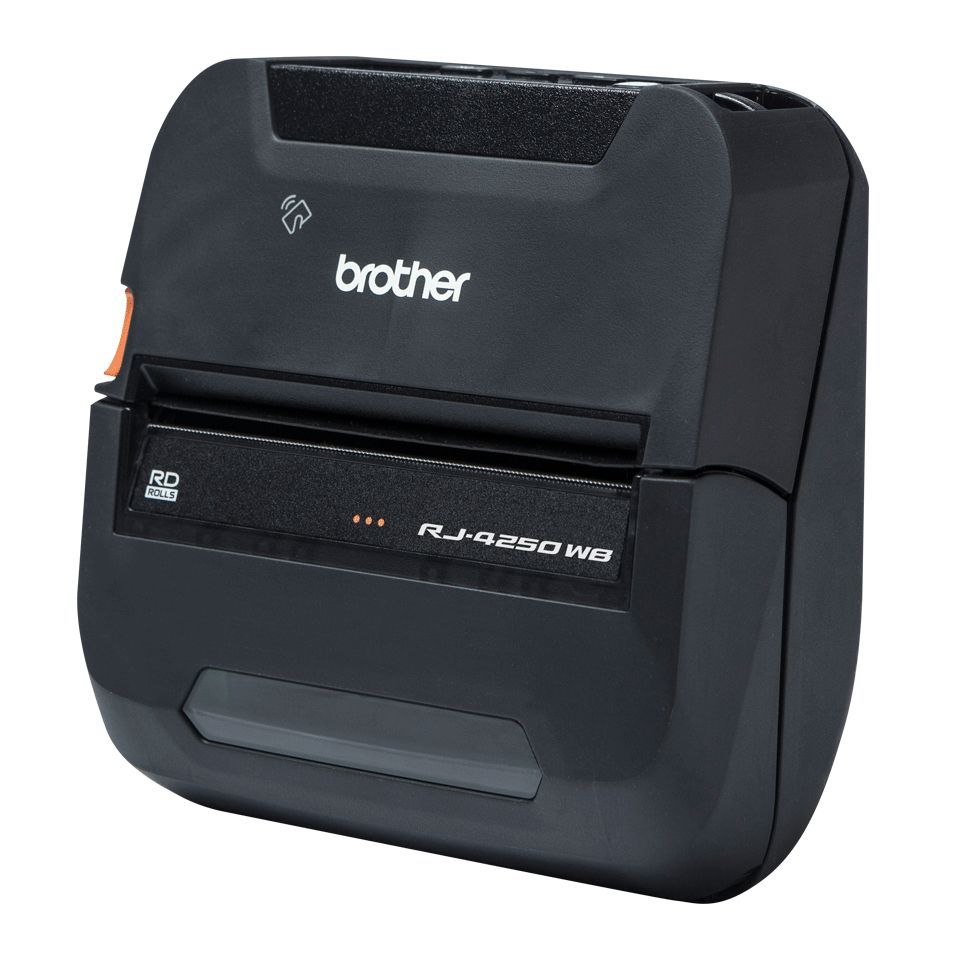 Brother RJ-4250WB stampante per etichette (CD) 203 x 203 DPI 127 mm/s Con cavo e senza cavo Wi-Fi Bluetooth [RJ4250WBZ1]