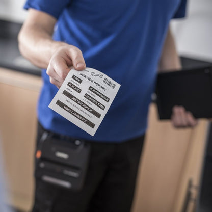 Brother RJ-4250WB stampante per etichette (CD) 203 x 203 DPI 127 mm/s Con cavo e senza cavo Wi-Fi Bluetooth [RJ4250WBZ1]