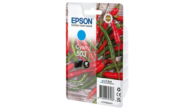 Epson 503 cartuccia d'inchiostro 1 pz Originale Resa standard Ciano [C13T09Q24010]