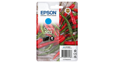 Epson 503 cartuccia d'inchiostro 1 pz Originale Resa standard Ciano [C13T09Q24010]
