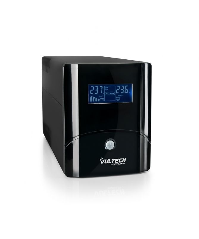 Vultech UPS1050VA-PRO gruppo di continuità (UPS) A linea interattiva 1,05 kVA 560 W 2 presa(e) AC [UPS1050VA-PRO]