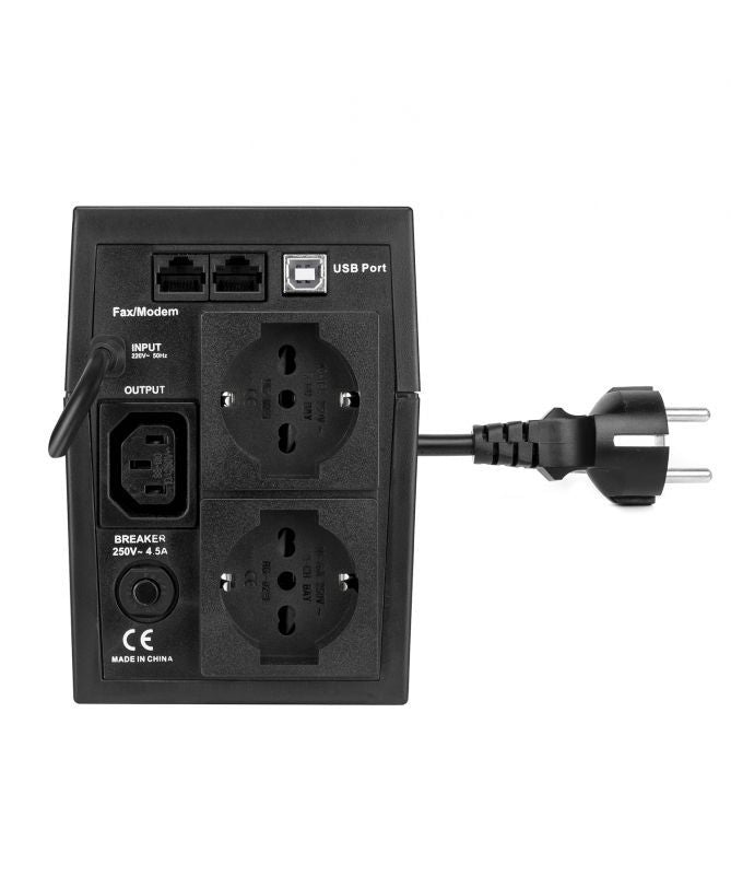 Vultech UPS1050VA-PRO gruppo di continuità (UPS) A linea interattiva 1,05 kVA 560 W 2 presa(e) AC [UPS1050VA-PRO]