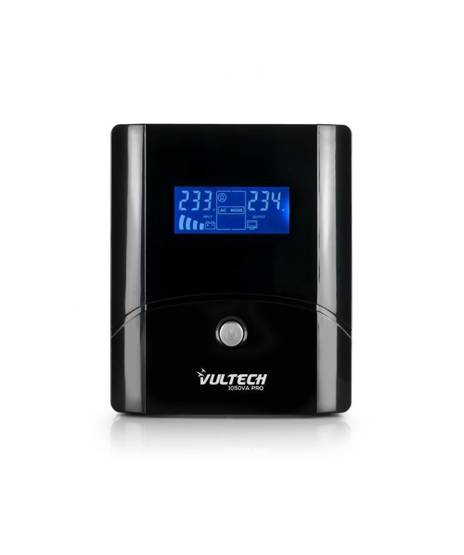 Vultech UPS1050VA-PRO gruppo di continuità (UPS) A linea interattiva 1,05 kVA 560 W 2 presa(e) AC [UPS1050VA-PRO]