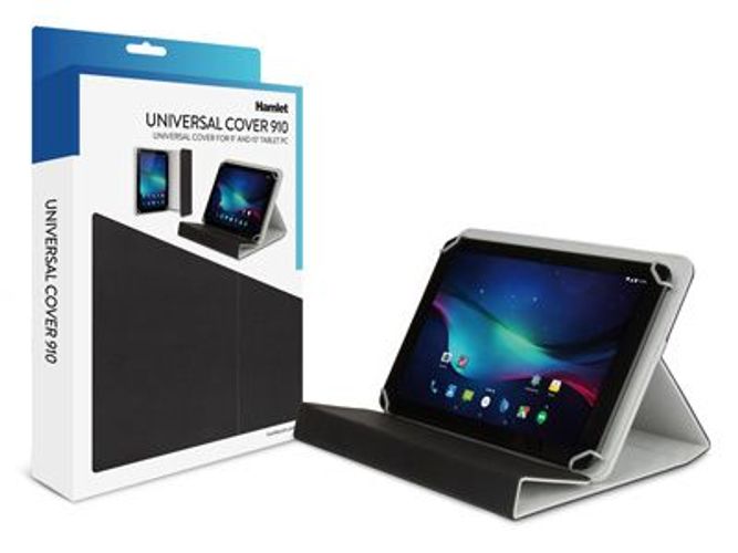 Hamlet Universal Cover 100 custodia universale per tablet da 9-10'' nero [XPADCV100BK]