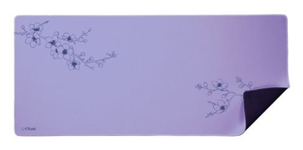 Trust GXT 759 XXL Tappetino per mouse per gioco da computer Blu, Viola [25715]