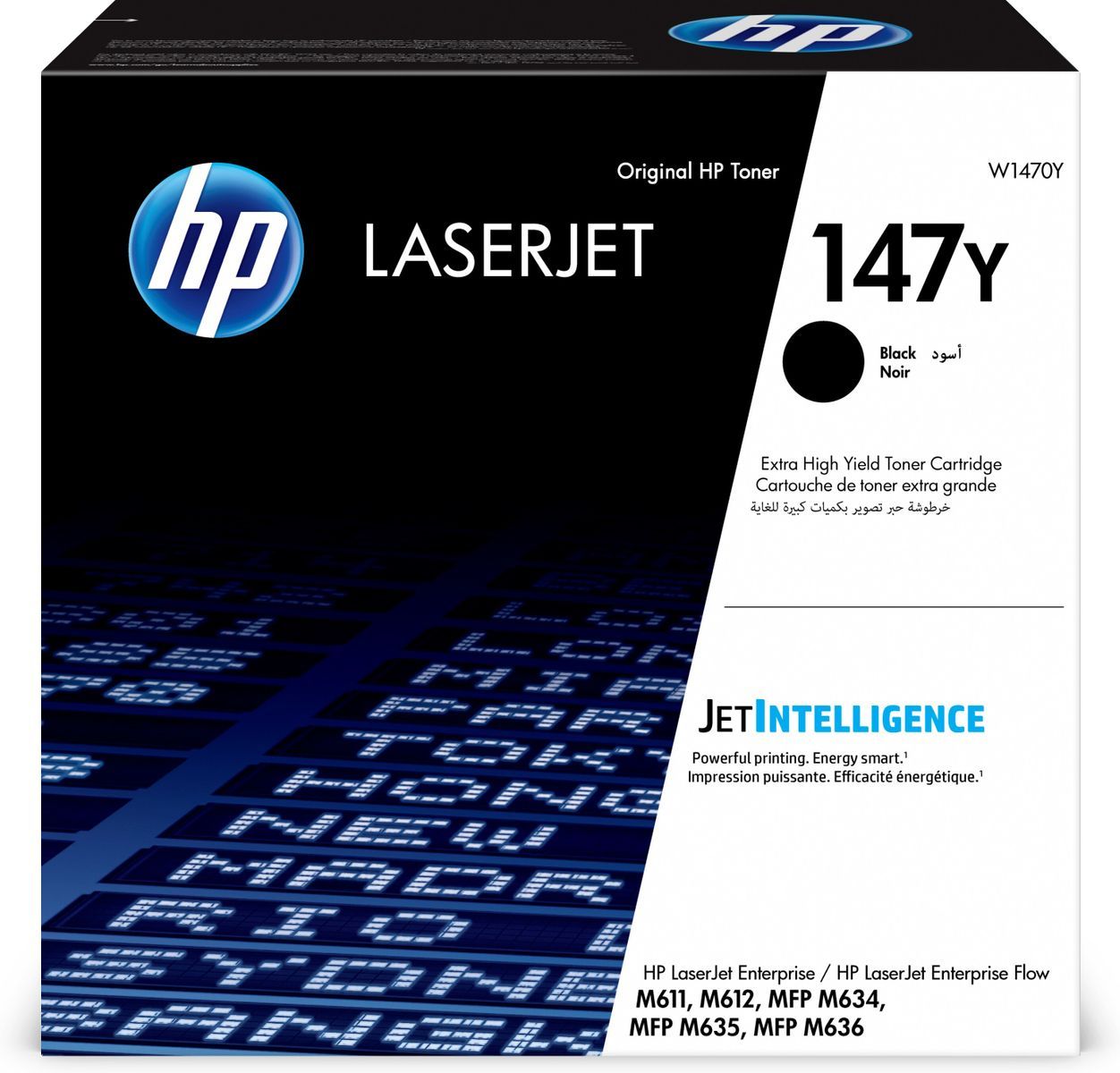 HP Cartuccia toner nero originale LaserJet 147Y ad altissima capacità [W1470Y]