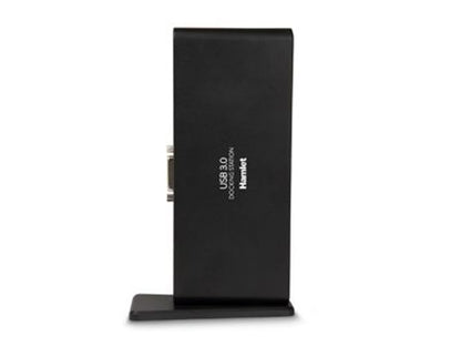 Hamlet Docking Station USB 3.0 Dual Display doppia connessione usb 3.0 type A e type C [HDOCKS300TC]