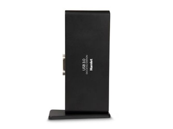 Hamlet Docking Station USB 3.0 Dual Display doppia connessione usb 3.0 type A e type C [HDOCKS300TC]