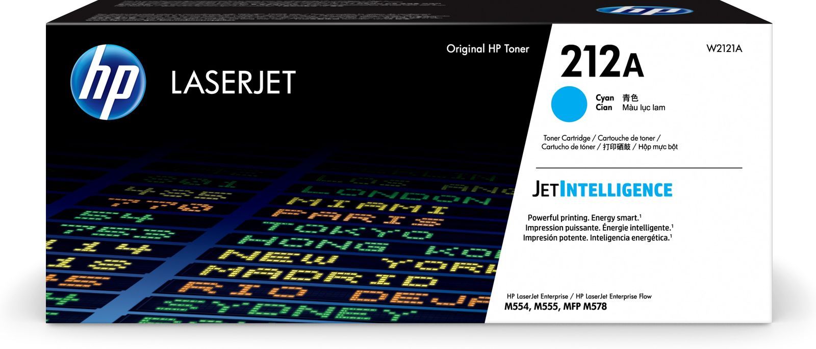 HP Cartuccia toner ciano originale LaserJet 212A [W2121A]