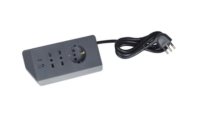 Multipresa da scrivania 2pr10/16+1prP30+2usb [BT-S3711GBU]