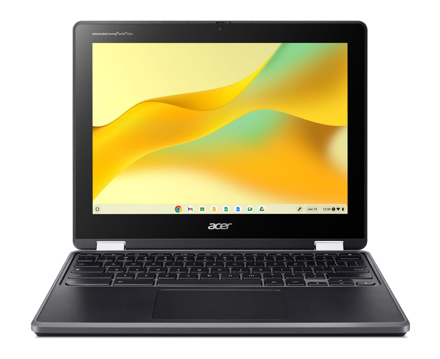 Acer Chromebook R856TNTCO-C8LP Intel N N100 30,5 cm (12") Touch screen HD+ 8 GB LPDDR5-SDRAM 64 GB eMMC Wi-Fi 6E (802.11ax) ChromeOS Nero [NX.KE5ET.002]