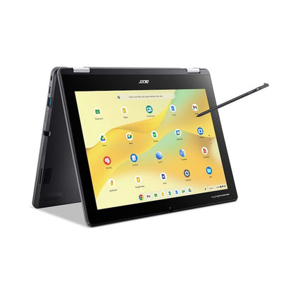 Acer Chromebook R856TNTCO-C8LP Intel N N100 30,5 cm (12") Touch screen HD+ 8 GB LPDDR5-SDRAM 64 GB eMMC Wi-Fi 6E (802.11ax) ChromeOS Nero [NX.KE5ET.002]