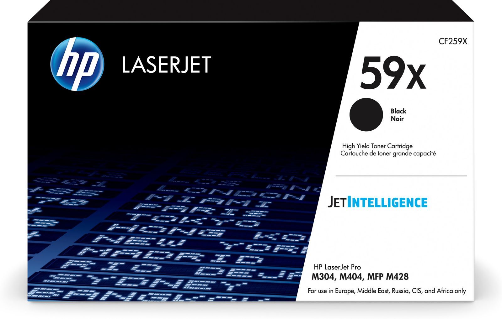 HP Cartuccia toner nero originale LaserJet 59X ad alta capacità [CF259X]