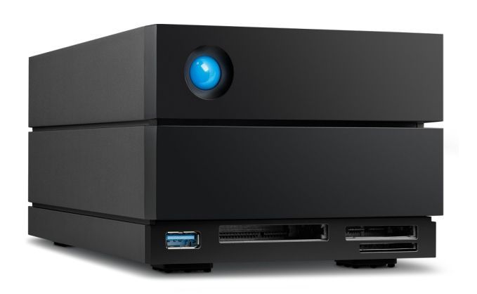 LaCie 2BIG DOCK array di dischi 20 TB Desktop Nero [STLG20000400]