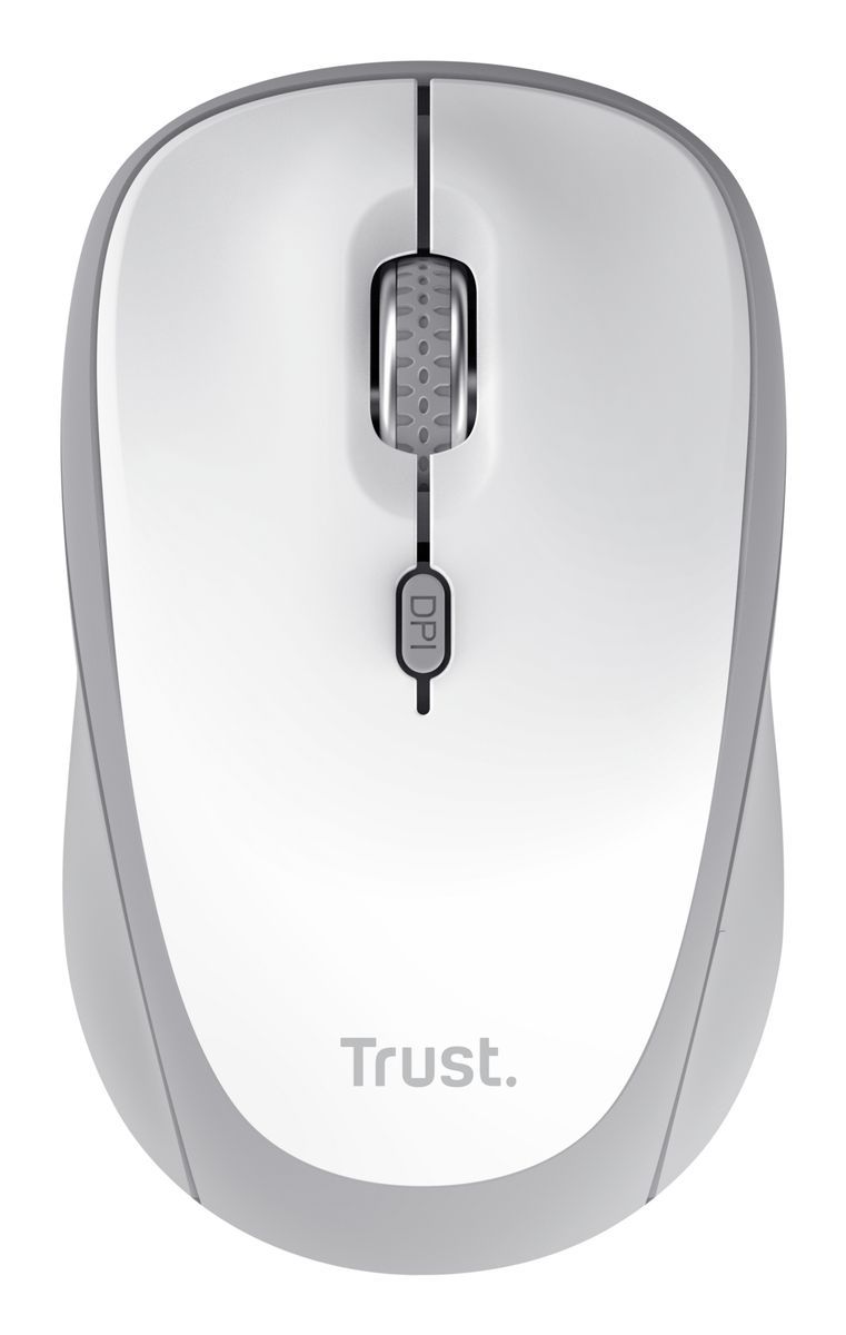 Trust Yvi+ mouse Universale Ambidestro RF senza fili + Bluetooth Ottico 1600 DPI [25454]