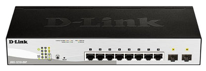 D-Link DGS-1210-08P Gestito L2 Gigabit Ethernet (10/100/1000) Supporto Power over Ethernet (PoE) Nero [DGS-1210-08P]