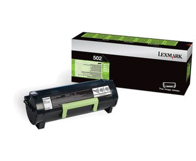 Lexmark 502 cartuccia toner 1 pz Originale Nero [50F2000]
