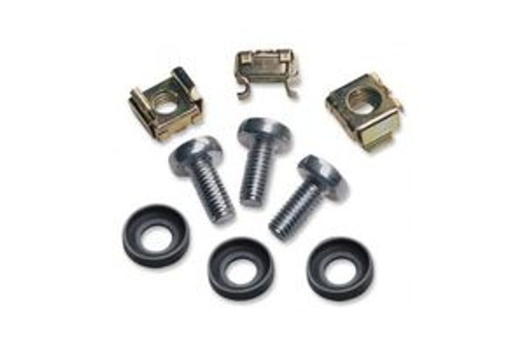 KIT DADI A GABBIA VITI M6 E RONDELLE (50 pz) [ITR-309124]