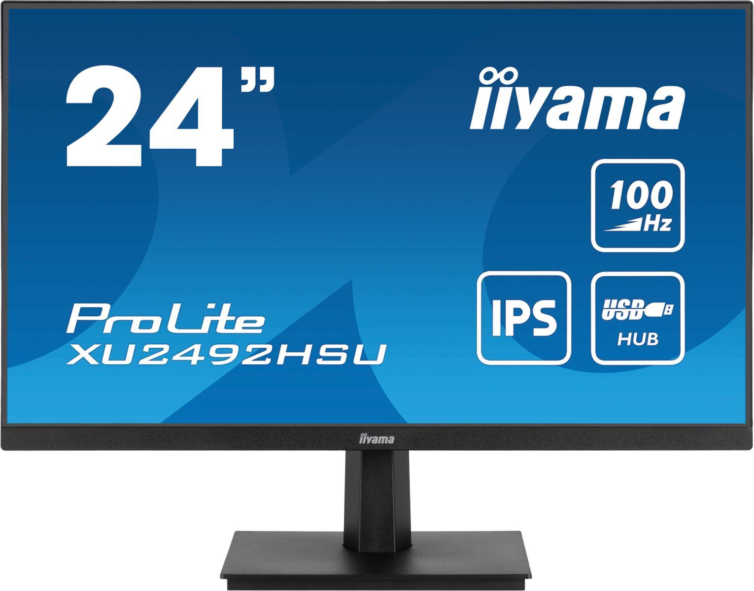 iiyama ProLite XU2492HSU-B6 Monitor PC 60,5 cm (23.8") 1920 x 1080 Pixel Full HD LED Nero [XU2492HSU-B6]