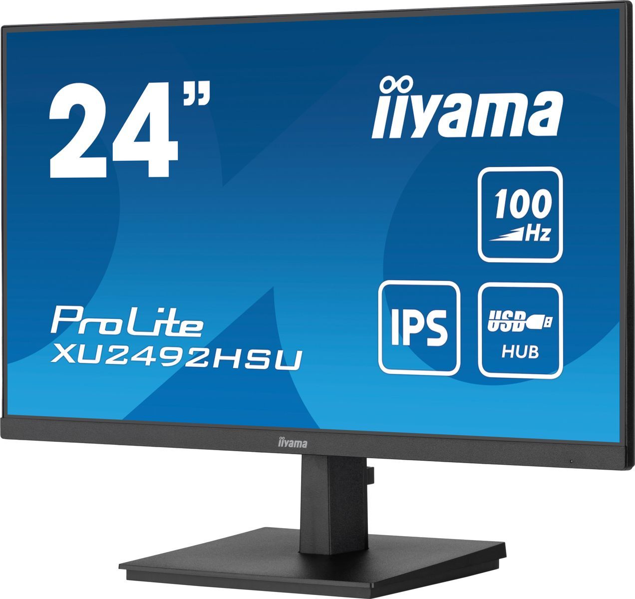 iiyama ProLite XU2492HSU-B6 Monitor PC 60,5 cm (23.8") 1920 x 1080 Pixel Full HD LED Nero [XU2492HSU-B6]