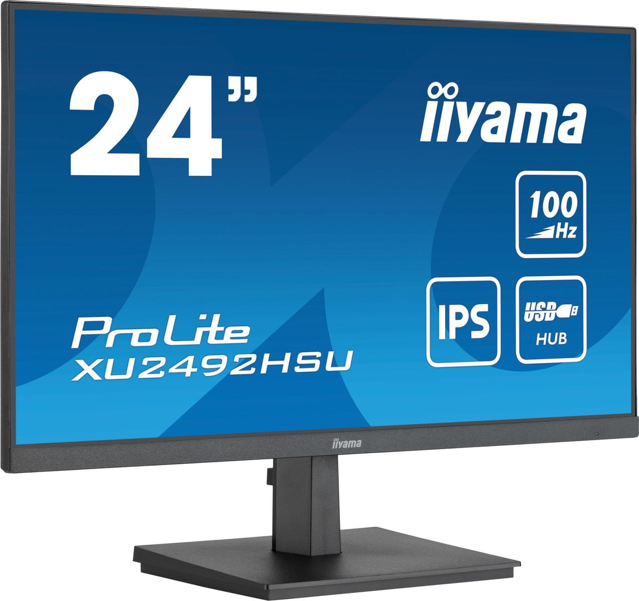 iiyama ProLite XU2492HSU-B6 Monitor PC 60,5 cm (23.8") 1920 x 1080 Pixel Full HD LED Nero [XU2492HSU-B6]