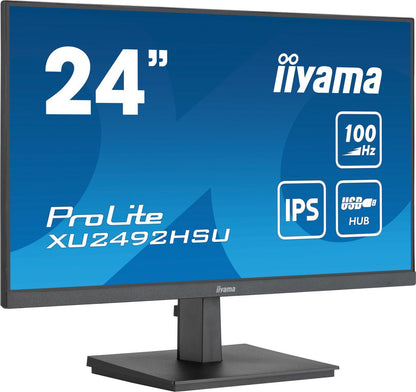 iiyama ProLite XU2492HSU-B6 Monitor PC 60,5 cm (23.8") 1920 x 1080 Pixel Full HD LED Nero [XU2492HSU-B6]
