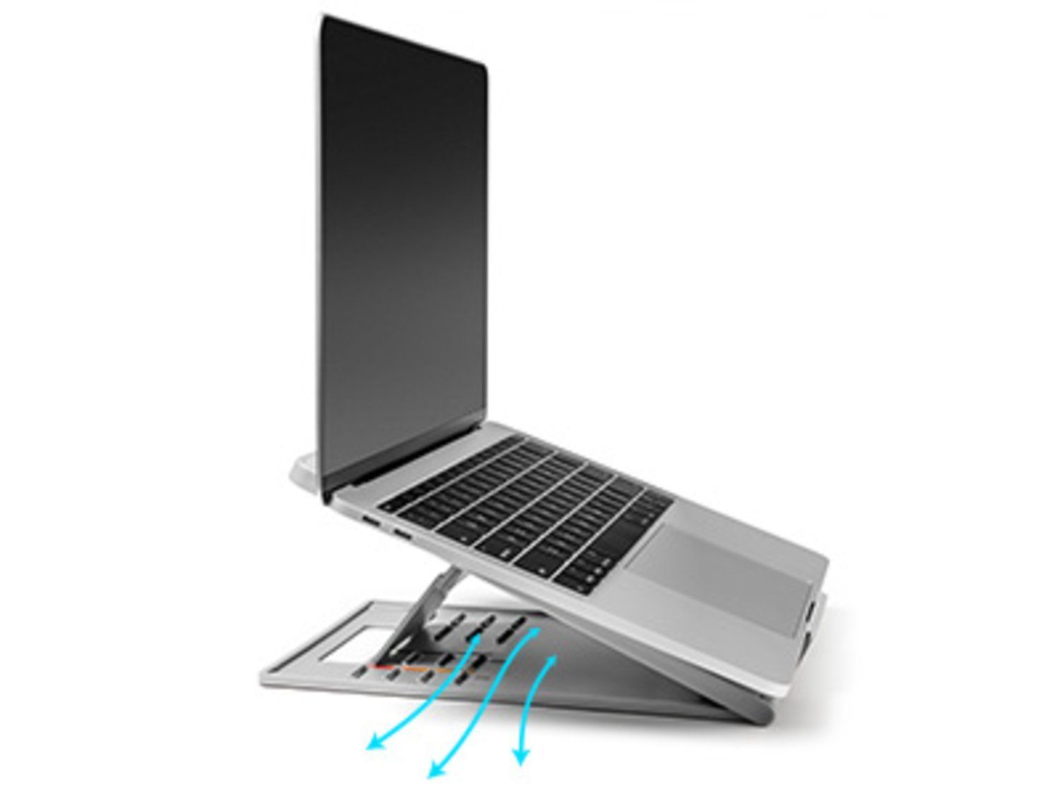 Kensington Base di raffreddamento regolabile ed ergonomica SmartFit Easy Riser Go per laptop fino a 14 [K50421EU]