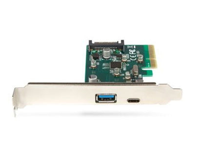 Hamlet Scheda Usb 3.1 PCI Express Type C+Type A trasferimento fino a 10 Gbps [HUSB312TCPCX]