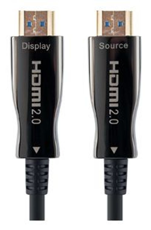 Hamlet XVCHDM-AOM20 cavo HDMI 20 m HDMI tipo A (Standard) Nero [XVCHDM-AOM20]
