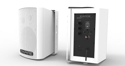 Empire Media HT.WALL300U set di altoparlanti 150 W Universale Bianco 2.0 canali 2-vie [HT.WALL300U]