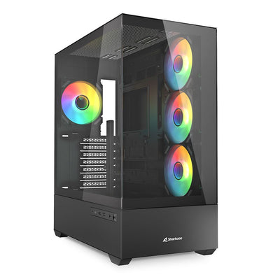 Sharkoon AK6 RGB Nero [AK6RGBBLACK]
