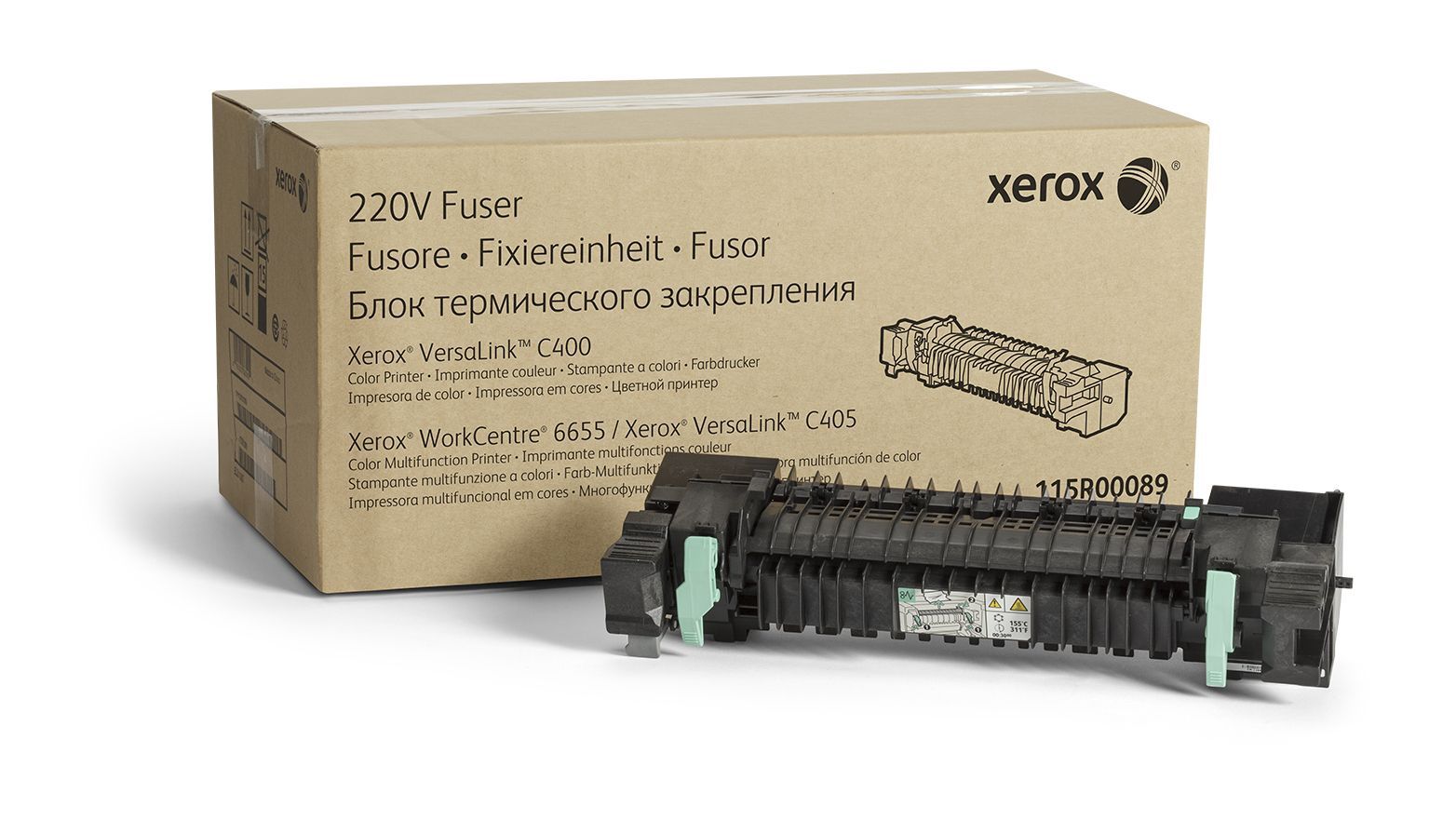Xerox VersaLink C40X / WorkCentre 6655 Fusore 220V (Long-Life Item, Typically Not Required At Average Usage Levels) [115R00089]