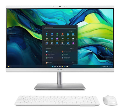 Acer Aspire C27-195ES Intel Core Ultra 7 155U 68,6 cm (27") 1920 x 1080 Pixel PC All-in-one 16 GB DDR5-SDRAM 1,02 TB SSD Windows 11 Home Wi-Fi 7 (802.11be) Bianco [DQ.BMGET.009]