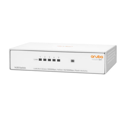 HPE Aruba Networking Aruba Instant On 1430 5G Non gestito L2 Gigabit Ethernet (10/100/1000) Bianco [R8R44A#ABB]