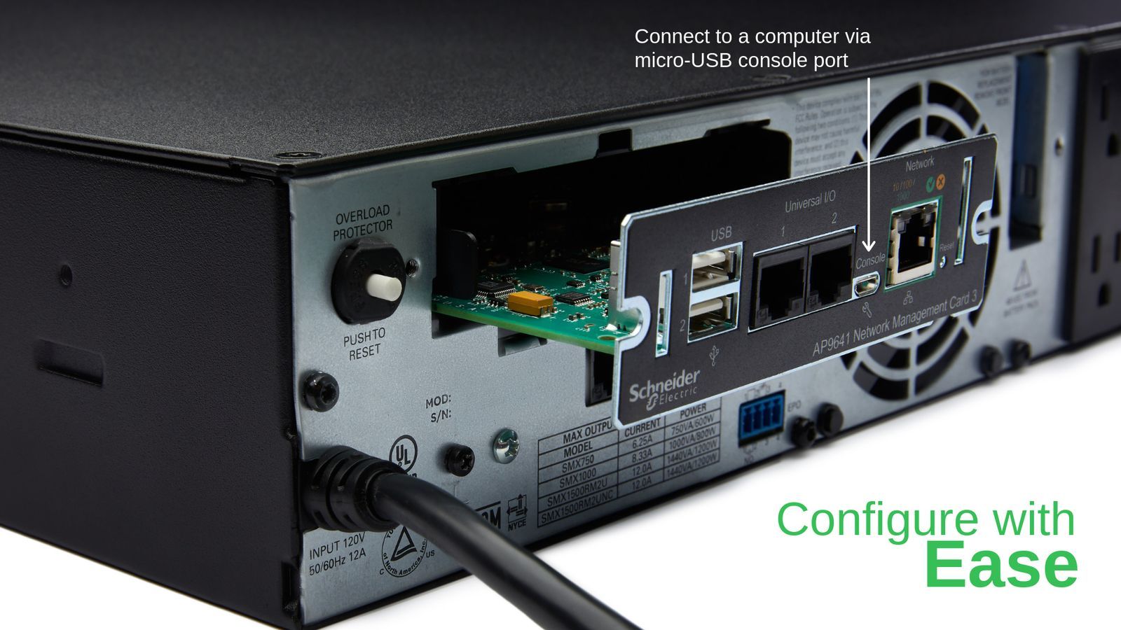 APC UPS NTWK MGMT CARD POWERCHUTE [AP9641]