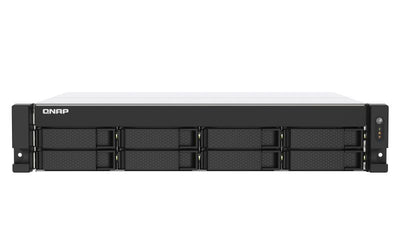 QNAP TS-873AEU-4G server NAS e di archiviazione Armadio (2U) Ryzen Embedded V1500B 4 GB DDR4 0 TB QuTS hero Nero [TS-873AEU-4G]