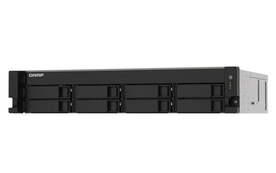 QNAP TS-873AEU-4G server NAS e di archiviazione Armadio (2U) Ryzen Embedded V1500B 4 GB DDR4 0 TB QuTS hero Nero [TS-873AEU-4G]
