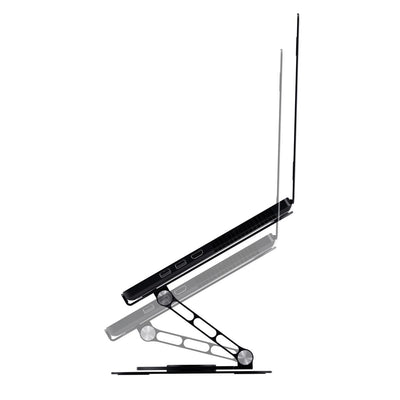 Trust Zeff Sopralzo per laptop in metallo - Nero [25482]