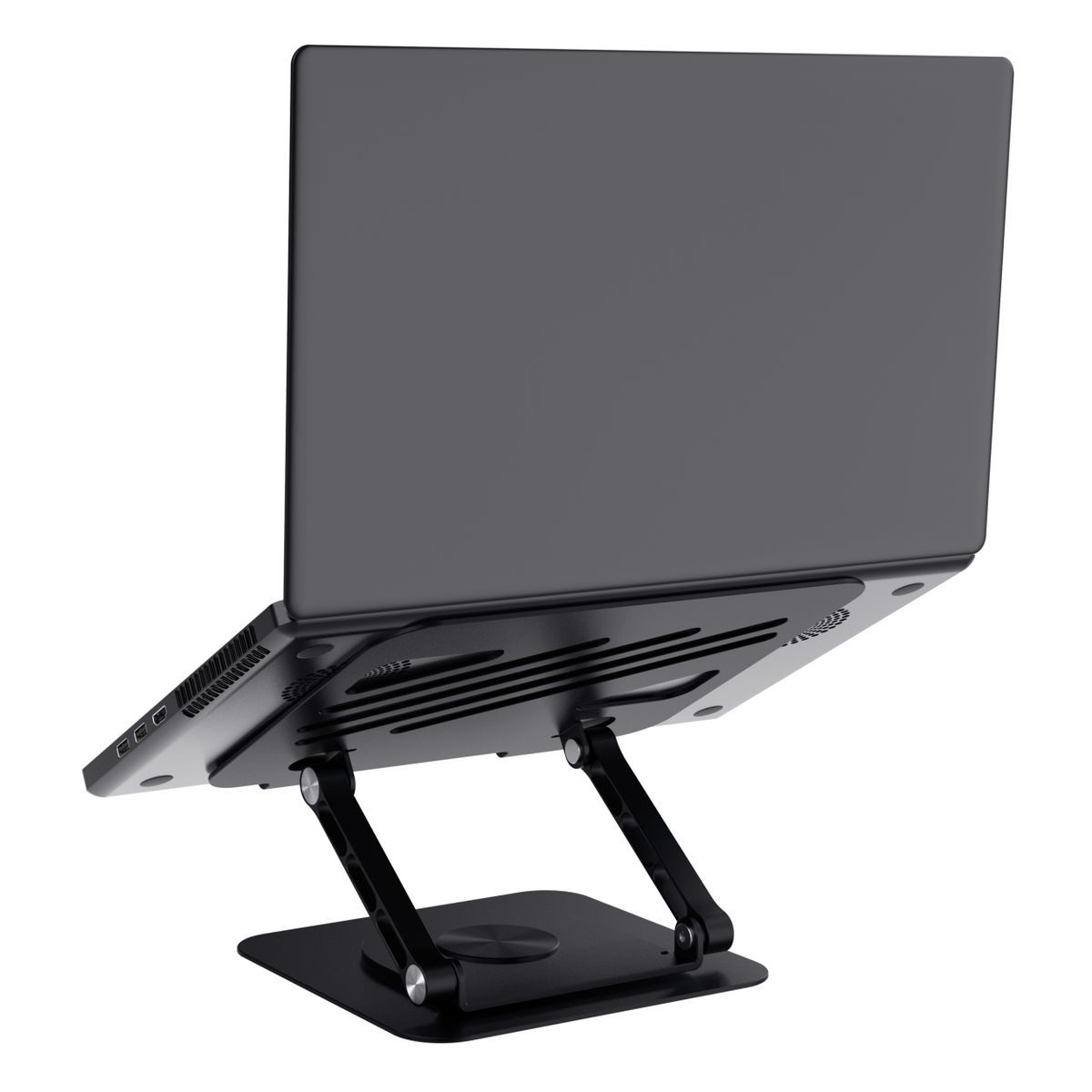 Trust Zeff Sopralzo per laptop in metallo - Nero [25482]