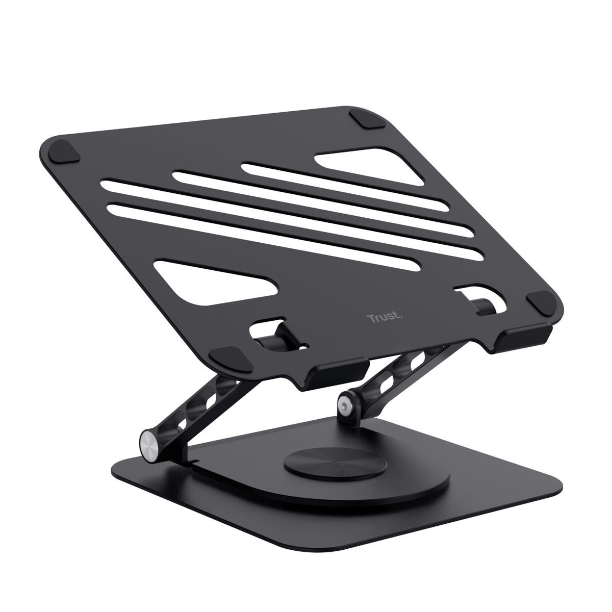 Trust Zeff Sopralzo per laptop in metallo - Nero [25482]