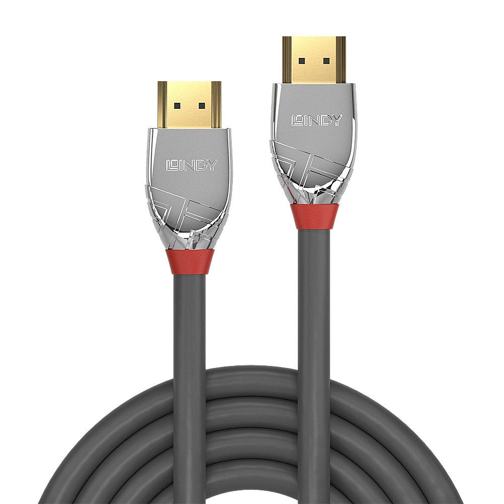 Lindy 37873 cavo HDMI 3 m HDMI tipo A (Standard) Grigio, Argento [LINDY37873]