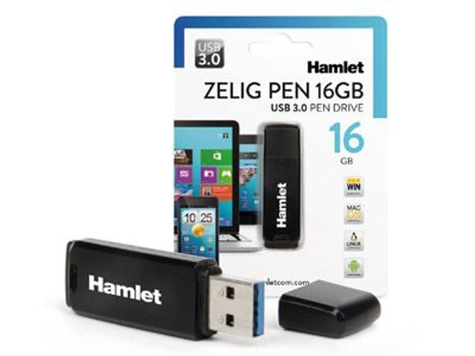 Hamlet Zelig Pen Usb 3.0 pen drive 16 gb [XZP16GBU3]